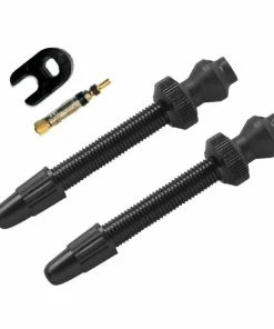 Barbieri, Ventil Alu Tubelessventil SV 45mm, Schwarz