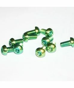 BBP, Titanschraube, TI6AL4V, M5x10 Torx 25, 1,15g, Grün