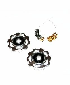 Contec, Schaltrollen, Satz, Spannrolle Und Leitrolle, Aluminium, Industrielager, 10Z, Universal Für 7/8-fach