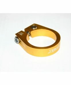 Ergotec, Sattelschelle, Klemmring, 34,9mm, Alu, 22g, GOLD