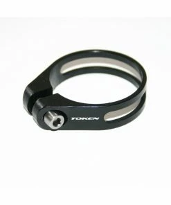 Procraft PRC, Sattelschelle, Klemmring, 31,8mm, CNC Alu, Titanschraube, Schwarz, 9g