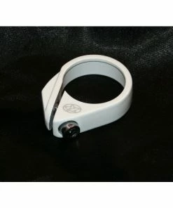 Reverse, Sattelschelle, Bolt, Geschraubt, ALU, 34,9mm, Weiss