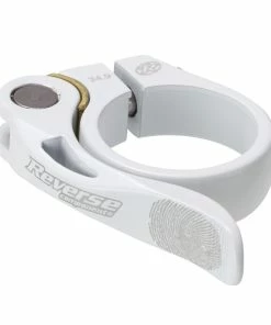 Reverse, Sattelschelle, Long Live, Schnellspanner, ALU, 34,9mm, Weiss