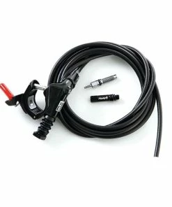 Rock-shox Rock Shox, Schalter A2 Reverb Hebel Links Schwarz, 2000mm, Hydraulikleitung Schwarz, Incl Anschlüsse