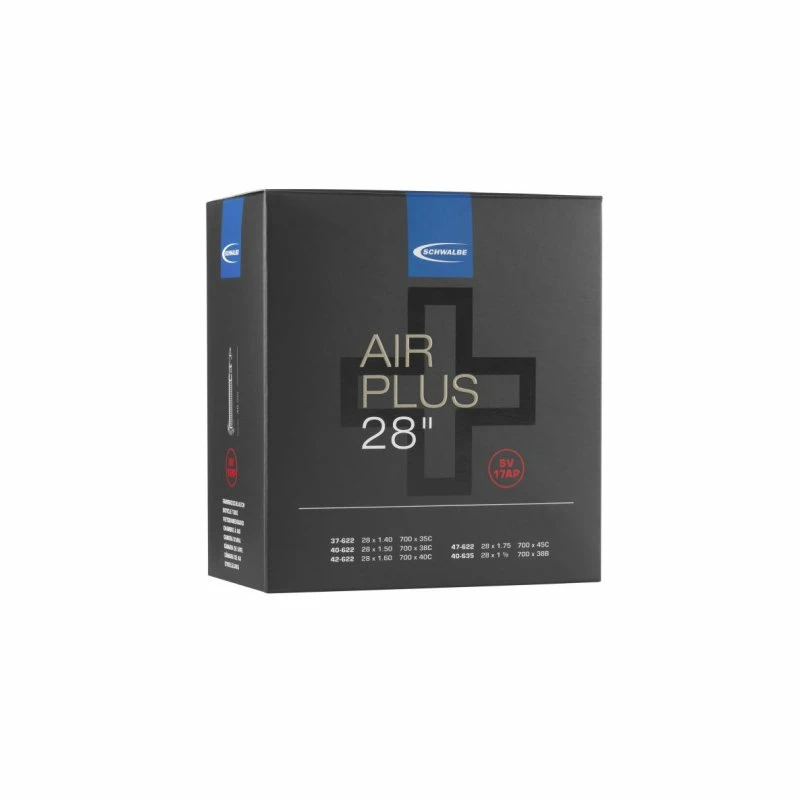 Schwalbe, Schlauch Air Plus, 28", Nr.17AP SV, 28/47-622/635 1 Schwalbe, Schlauch Air Plus, 28", Nr.17AP SV, 28/47-622/635