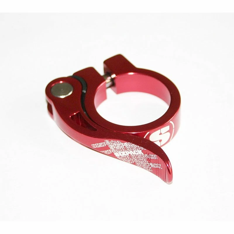 SIXPACK, Sattelschelle, Menace, Schnellspanner, 31,8mm, Rot 1 SIXPACK, Sattelschelle, Menace, Schnellspanner, 31,8mm, Rot