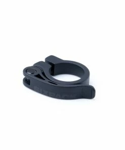 SIXPACK, Sattelschelle, Menace, Schnellspanner, 31,8mm, Schwarz Matt