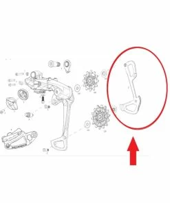 SRAM, Ersatz Innerer Käfig, Inner Cage XX1 Eagle, 1x12s Lunar