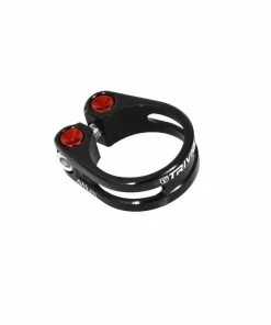 Trivio, Sattelschelle, Klemmring, 31,8mm, Sattelklemme CNC Alu, Schwarz, 16 G